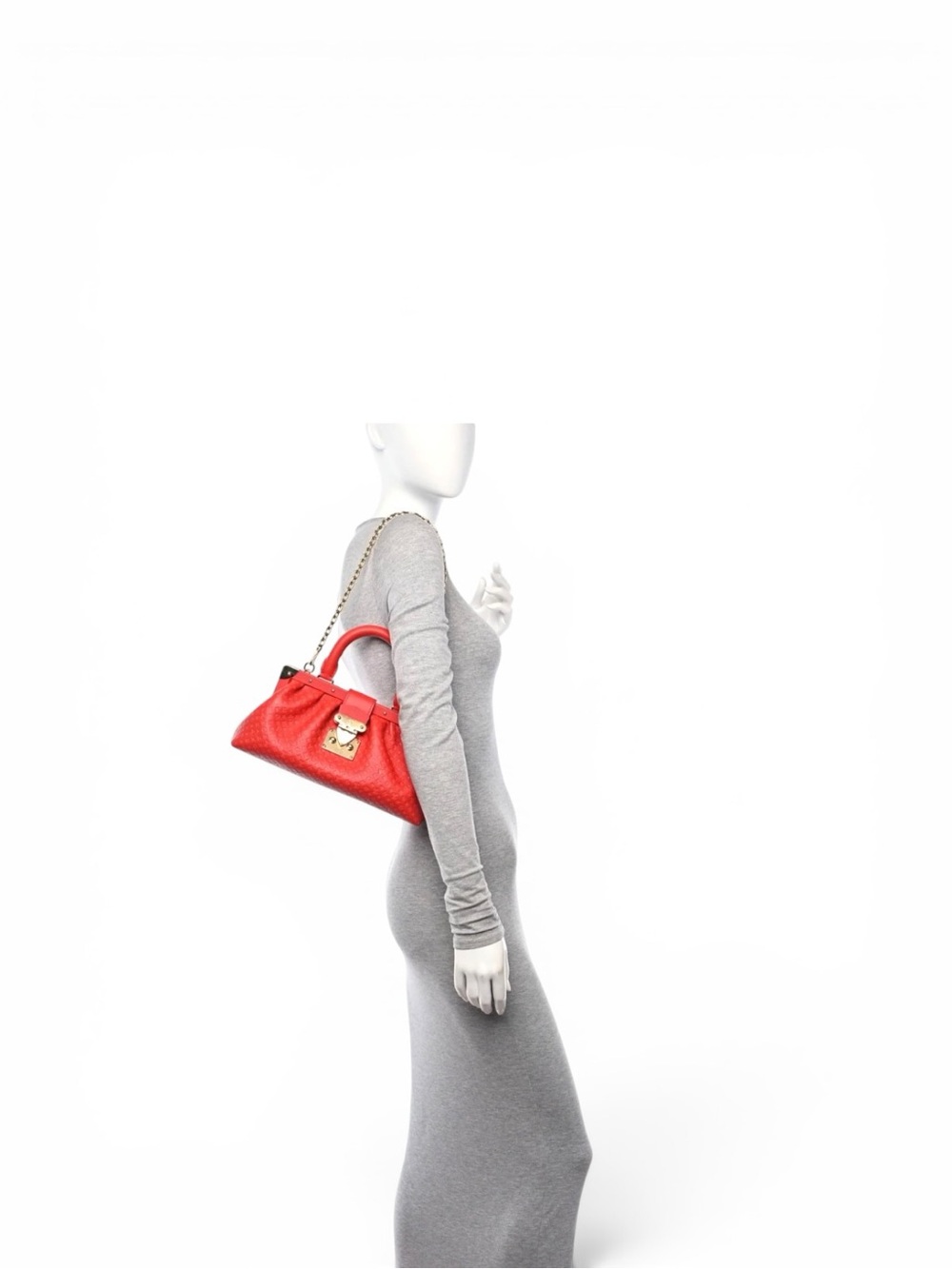 ✨💎LIKE NEW💎✨2023 Louis Vuitton Nanogram Calfskin 2 Way Bag w/COA. - Picture 9 of 14